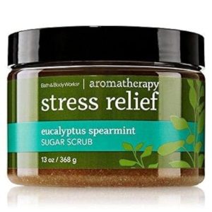 Bath & Body Works Eucalyptus Spearmint Stress Relief Sugar Body Scrub 13 oz Medium