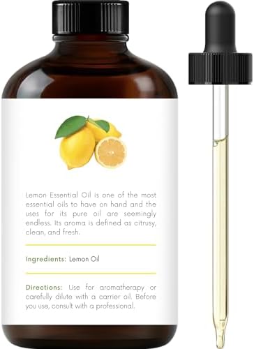 Lemon Essential Oil 4 Fl Oz - 100% Pure, Premium Grade for Diffuser/Aromatherapy - Image 3