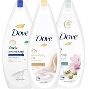 Dove Body Wash Set: 3 Varieties, 25.36 oz Each