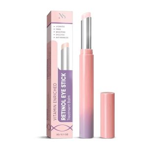 Retinol Eye Cream & Brightener Stick for Dark Circles, Bags, and Puffiness