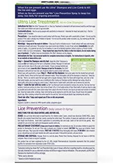 Nix Lice Treatment Kit: Shampoo, Comb & Leave-in Spray - Image 6