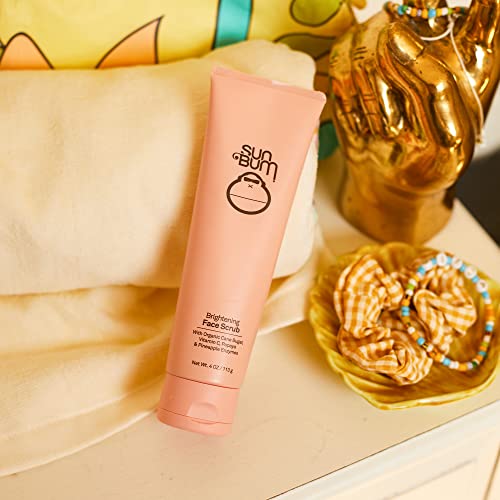 Sun Bum Brightening Face Scrub - Vegan, Cruelty-Free, Exfoliating with Vitamin C, 4 oz - Image 6
