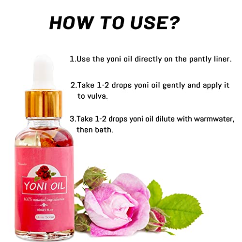 Natural Yoni Oil 2-Pack for Women pH Balanced Intimate Deodorant Serum - Image 6
