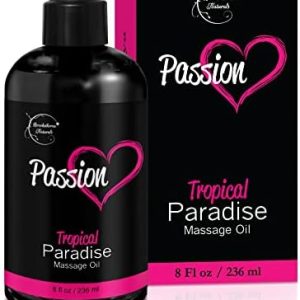 Natural Couples Massage Oil with Jojoba | Tropical Scent