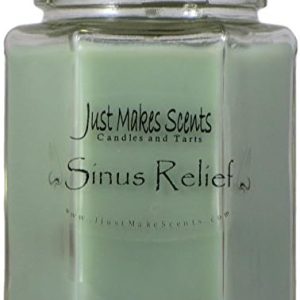 Just Makes Scents 8 oz Sinus Relief Natural Soy Wax Candle