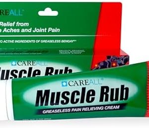 CareAll Ultra Strength Muscle Rub Cream 3oz - 10% Menthol, 15% Methyl Salicylate