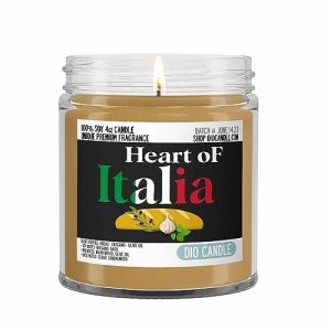 Handmade Vegan Soy Bread Oregano Olive Oil Scented Candle 4oz