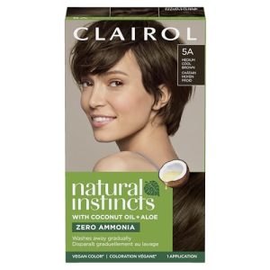Clairol 5A Medium Cool Brown Demi-Permanent Hair Dye