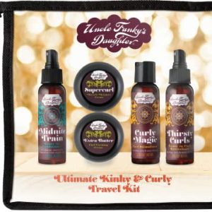 Kinky Curly Hair Care Essential Styling and Nourishment Kit