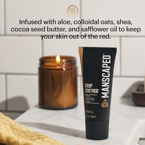 MANSCAPED® Crop Soother™ Aftershave Lotion with Aloe, Oats, Shea & Cocoa Butter - Image 5