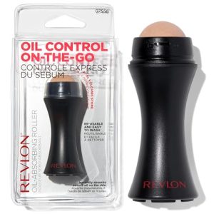 Revlon Volcanic Face Roller for Oily Skin Control, Reusable Mini Massage Tool