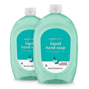 Mango Coconut Water Hand Soap Refill, 50 Fl Oz (2-Pack)