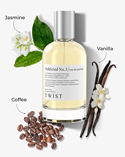 Twist Addicted No. 3 Vegan Eau De Parfum 100ml Long-Lasting Fragrance Inspired by Black Opium - Image 10