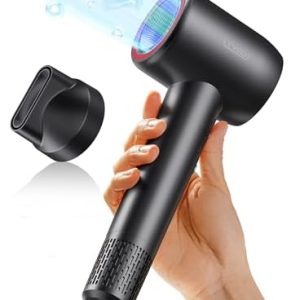 TYMO Compact Ionic Hair Dryer - Lightweight, Fast Drying, 4 Temps, 2 Speeds