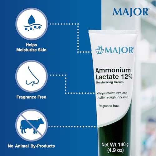 Ammonium Lactate 12% Cream - Hydrating, Exfoliating, Fragrance-Free - 4.9 Oz - Image 4