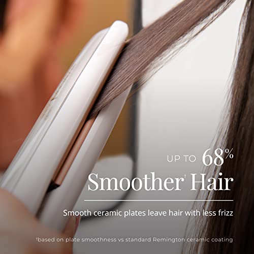Remington Shine Therapy 1" Flat Iron with Argan Oil & Keratin for Smooth Hair - Image 6
