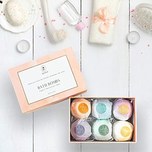 Levitural Organic Bath Bombs with Dead Sea Salt ? Set of 6 - Image 7