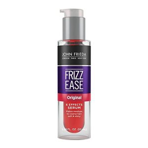 John Frieda Frizz Ease Serum, Anti-Frizz Heat Protectant, Silk Protein, 1.69 fl oz