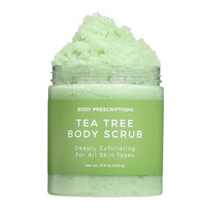Tea Tree Deep Exfoliating Body Scrub - 17.6 oz (All Skin Types)
