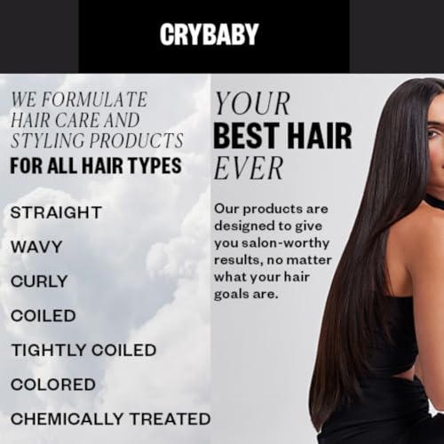 IGK CRYBABY Serum 1.5 Oz | Shine, Frizz Control, Vegan - Image 9