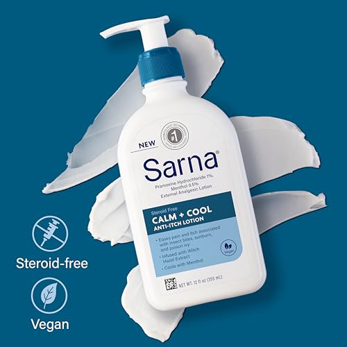 Sarna Calm & Cool Steroid-Free Anti-Itch Lotion, 12 oz - Image 8