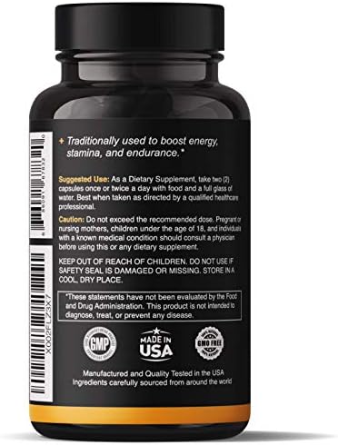 Natgrown Organic Maca Root Capsules 1500 mg ? Vegan Supplement - Image 3