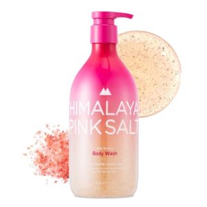 Exfoliating Body Wash with Dead Sea & Himalayan Salt, Retinol, 21.1oz