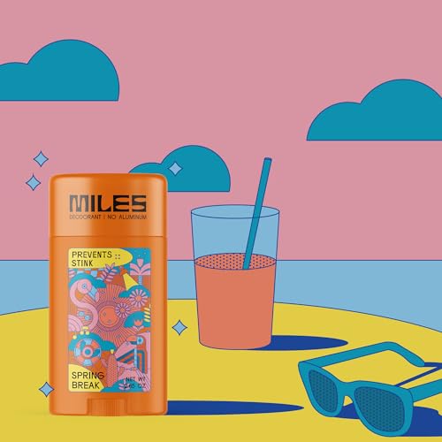 Miles Kids Deodorant Spring Break Scent Aluminum Free Natural Hypoallergenic 1 Pack - Image 7