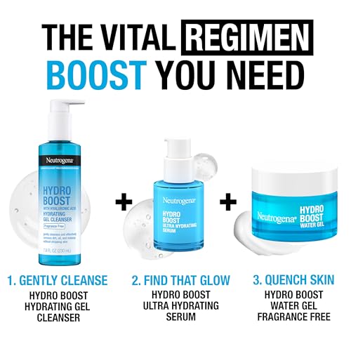 Neutrogena Hydro Boost Fragrance-Free Gel Moisturizer 1.7 oz with Hyaluronic Acid - Image 8