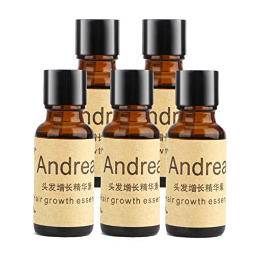 5 x 20ML Andrea Hair Growth Essence for Fast Regrowth & Scalp Health
