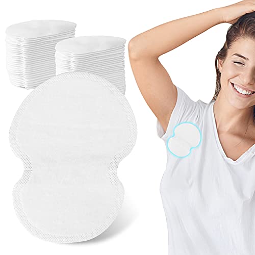 50 Disposable Underarm Sweat Pads for Men and Women