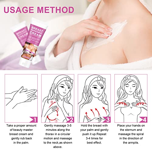 Natural Breast Enhancement Cream, 100g for Growth, Firming & Tightening - Image 8