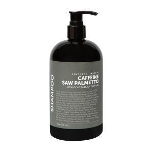 Caffeine Saw Palmetto Biotin Vegan Peppermint Shampoo - Sulfate-Free & Cruelty-Free