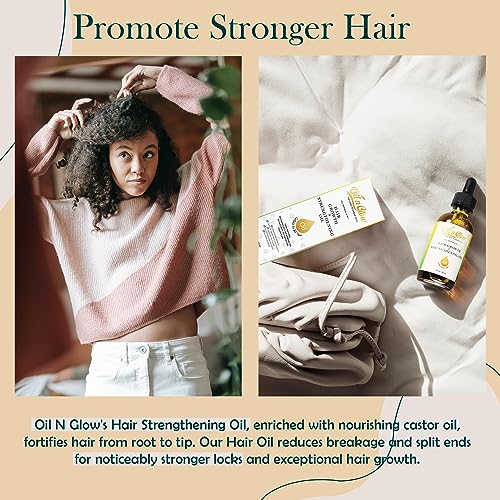 9-in-1 Natural Hair Growth Serum with Rosemary, Castor & Peppermint Oils 2 FL - Image 5