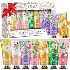 7 Pack Mini Hand Cream Set for Women - Christmas & Thank You Gifts