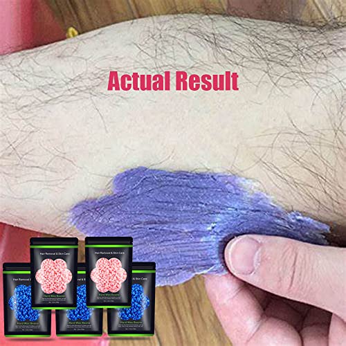 Hard Wax Beads for Sensitive Skin, 1.1 lb, Painless Hair Removal Kit - Image 4