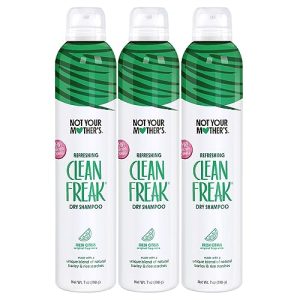 Not Your Mother's Clean Freak Dry Shampoo 3-Pack, 7 oz, Fresh Citrus Scent