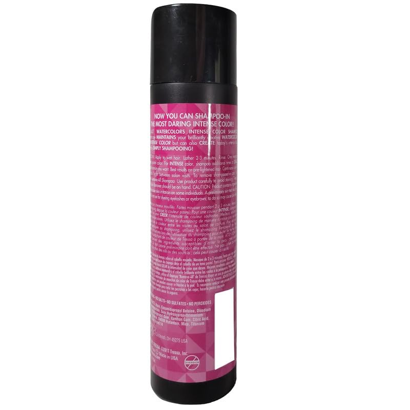 Watercolors Pink Color Depositing Shampoo Sulfate Paraben Free 8.5 oz - Image 7
