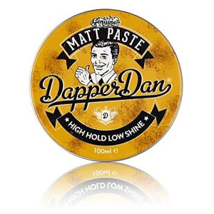 Dapper Dan High Hold Matt Hair Paste for Men, 100ml