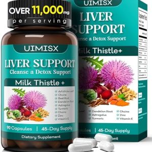 Milk Thistle Liver Detox Support ? 90 Capsules