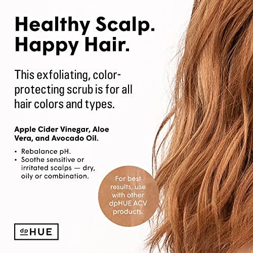 DpHUE Apple Cider Vinegar Scalp Scrub, 9 oz, Vegan - Image 4