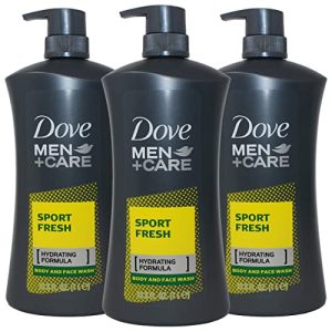 Dove Men+Care Sport Fresh Body Wash 33.8 oz (3-Pack)