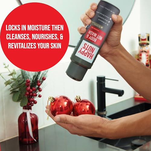 HAPPY NUTS Big Wood Men?s Body Wash for Sensitive Skin - Image 2