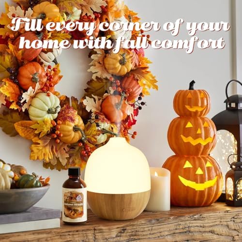 SALUBRITO 4oz Autumn Wreaths Essential Oil for Diffuser & More - Image 4