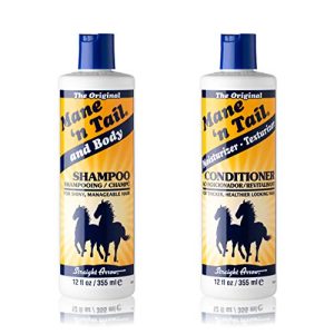 Mane ?n Tail Shampoo & Conditioner 12 oz for Stronger Hair
