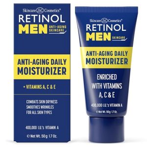 Men's Retinol Moisturizer – Exfoliating Vitamin A for Anti-Aging and Deep Hydration