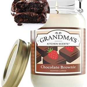 Stillwater Bath and Body Chocolate Brownie Scented Soy Candle 1 Pint Mason Jar