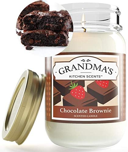 Stillwater Bath and Body Chocolate Brownie Scented Soy Candle 1 Pint Mason Jar
