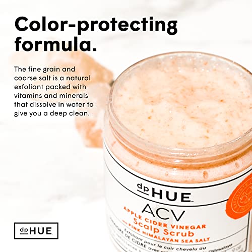 DpHUE Apple Cider Vinegar Scalp Scrub, 9 oz, Vegan - Image 6