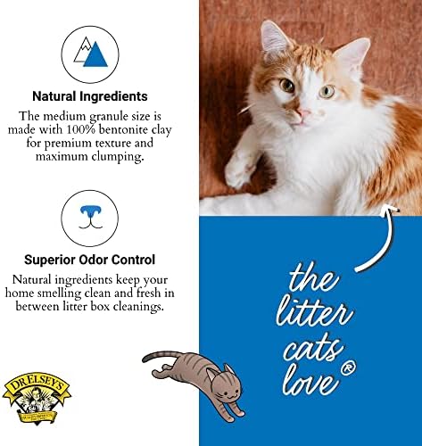 Dr. Elsey's Ultra Cat Litter - 99.9% Dust-Free, Low Tracking, Unscented Odor Control - Image 4